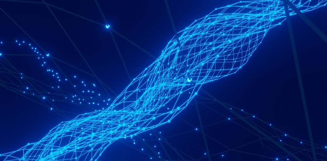 Network graph visualization with interconnected nodes representing Graph RAG knowledge graph structure in production